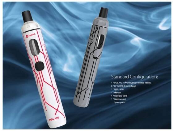 Joyetech eGo AIO 10th Anniversary Edition elektronická cigareta 1500mAh Black