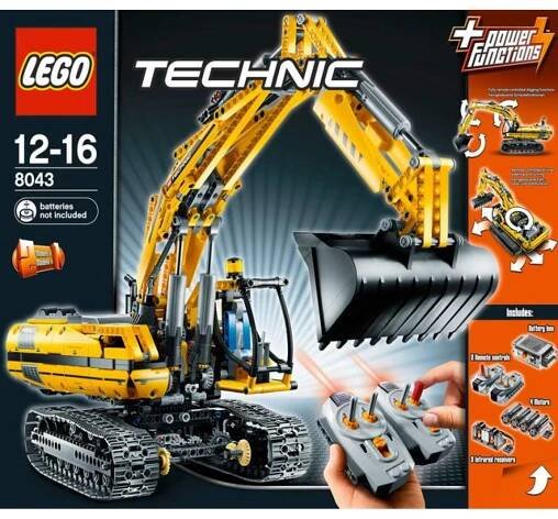 LEGO TECHNIC 8043 Bagr s motorem
