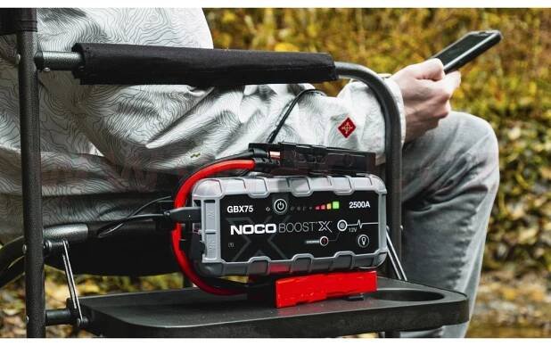 startovací box + power banka, startovací proud 2500A NOCO BOOST X GBX75 (USA)