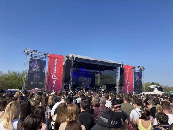 Výroční 15. ročník Open-Air Majáles Hradec Králové.