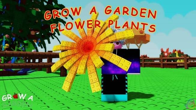 All Flower Plants in Grow a Garden Roblox