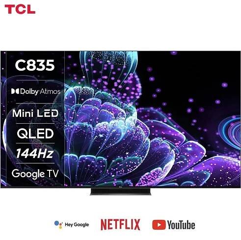 TCL 55C835 QLED Mini-LED ULTRA HD TV | ExaSoft.cz