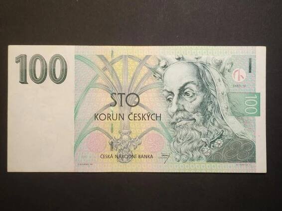 Bankovka 100 Kč, SÉRIE H, rok 1997