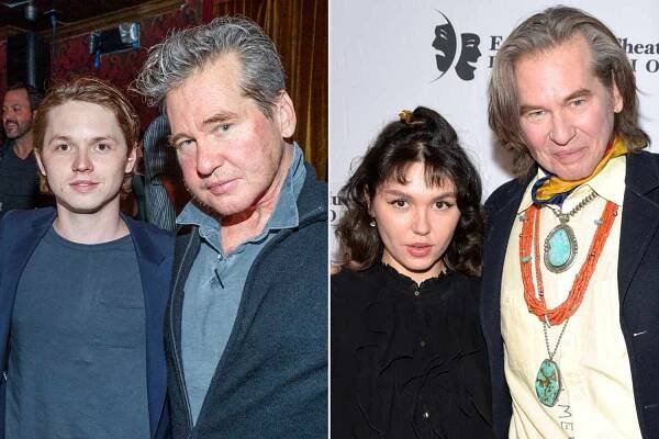 ack Kilmer and Val Kilmer attend an event where Flaunt Presents a private screening of Eva Dolezalova's 