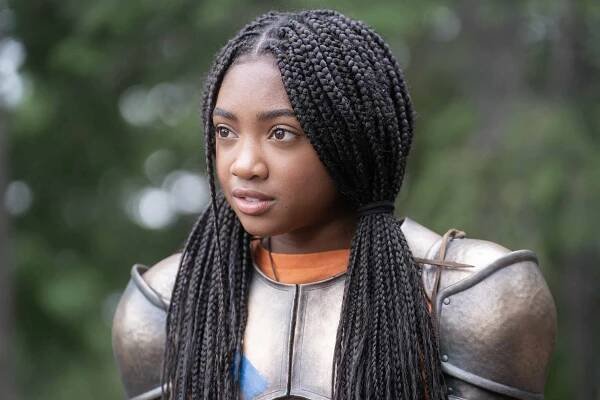 Leah Jeffries as Annabeth in 'Percy Jackson and the Olympians'. 