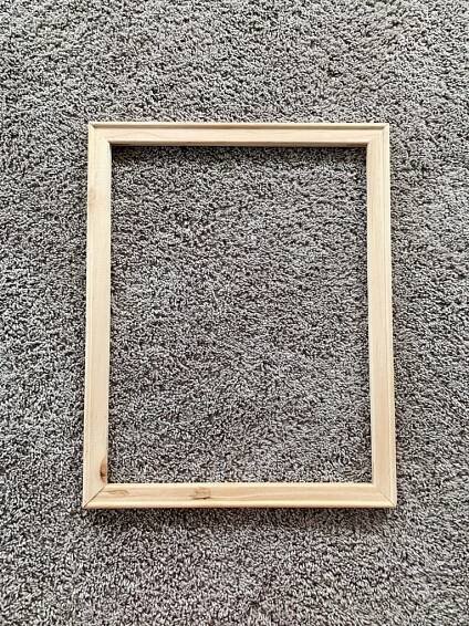 Bare Frame from Canvas