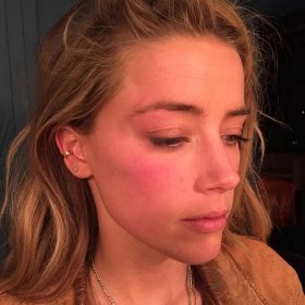 Amber Heard is seen in May 2016 court document photo.