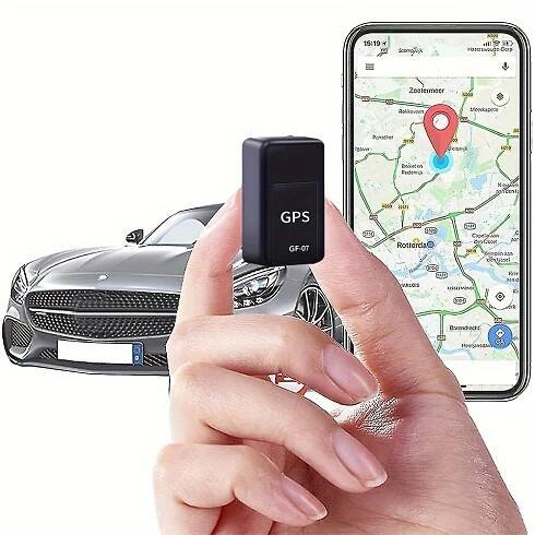 Mini Magnetic Car GPS * - Real-Time Location Device, No SIM Card Needed, 2* Support, Rechargeable Lithium Battery, Universal Mounting, P