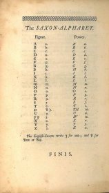 Old English Latin alphabet