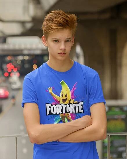 Dětské tričko s hrou FORTNITE banán Peely dárek pro hráče Značka žádná značka