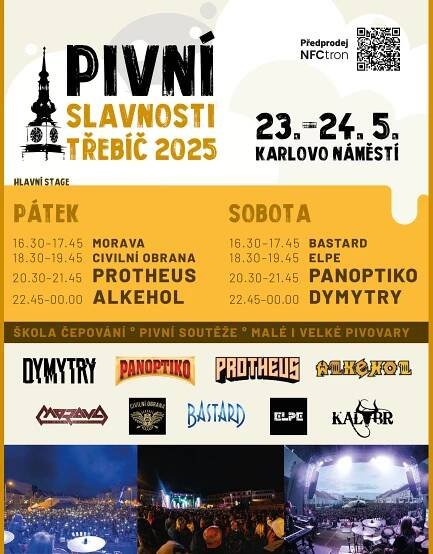 Pivní Slavnosti Třebíč 2025 - TřebíčLive.cz - Akce v Třebíči a okolí