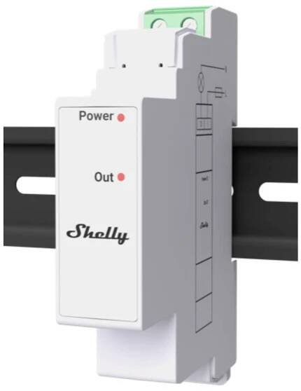 Shelly Shelly Pro 3EM Switch Add-on elektroměr Bluetooth, Wi-Fi