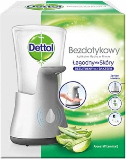 Dettol bezdotykový dávkovač mýdla 250 ml Aloe Vera