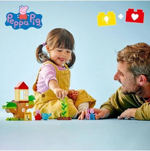 LEGO® DUPLO® Peppa Pig Garden and Tree House Toy 10431 (2+ Yrs)