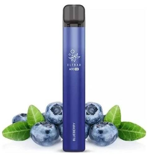 Elf Bar 600 V2 elektronická cigareta Blueberry 20mg