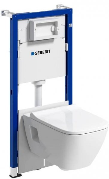 Geberit Duofix sada wc rám s mísou a sedátkem 118.344.00.2