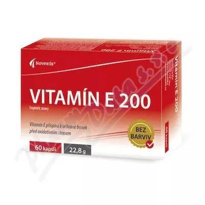 Noventis Vitamín E 200 60 kapslí
