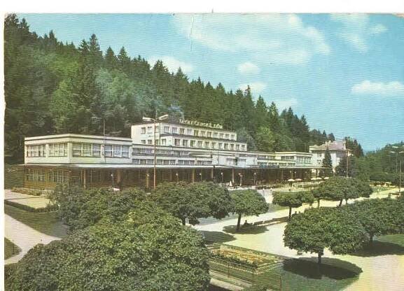 LUHAČOVICE - LÁZNĚ - Pohlednice místopis