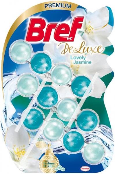 WC BREF DeLuxe 3 x 50 g Lovely Jasmine 79 Kč