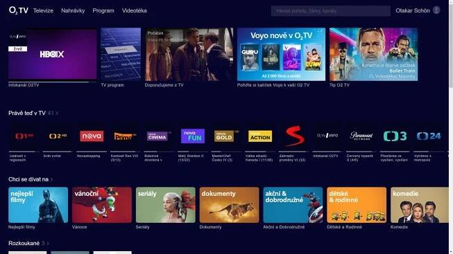 V Česku vzniká nový streamovací obr. O2 TV se spojí s Voyem