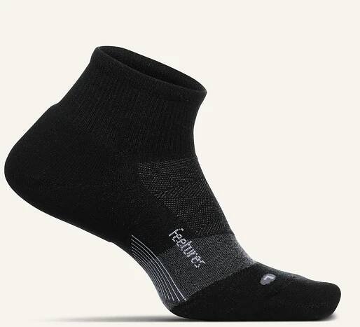 Merino 10 Max Cushion Quarter - Black