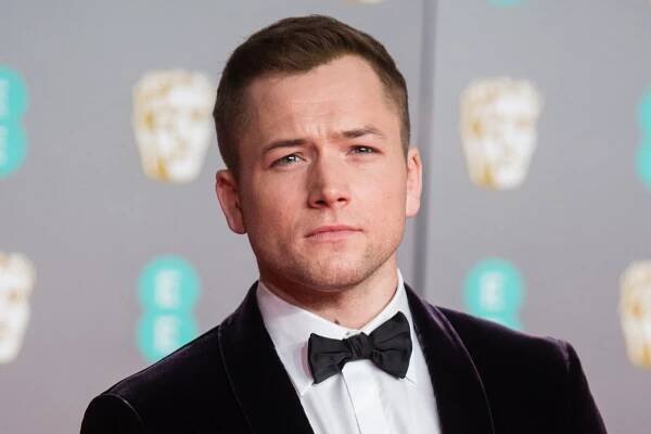 LONDON, ENGLAND - FEBRUARY 02: Taron Egerton attends the EE British Academy Film Awards 2020 at Royal Albert Hall on February 02, 2020 in London, England. (Photo by Samir Hussein/WireImage)