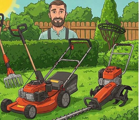 Zapůjčení zahradní techniky a nářadí, Hranice I-Město, GardenTechnik ŠOBORA