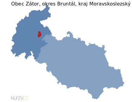 Zátor v kraji Moravskoslezský