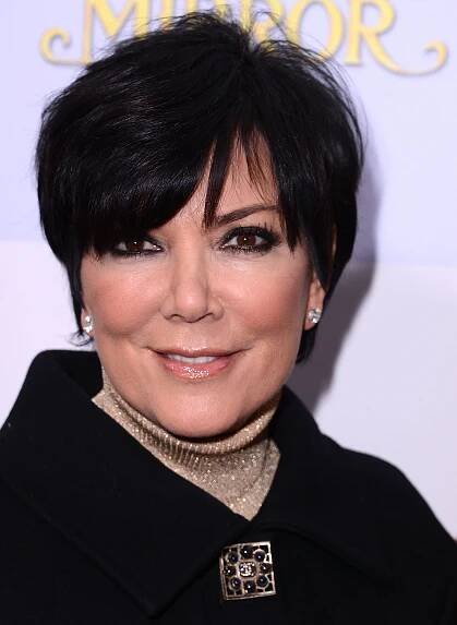 Kris Jenner at the Mirror Mirror premiere.
