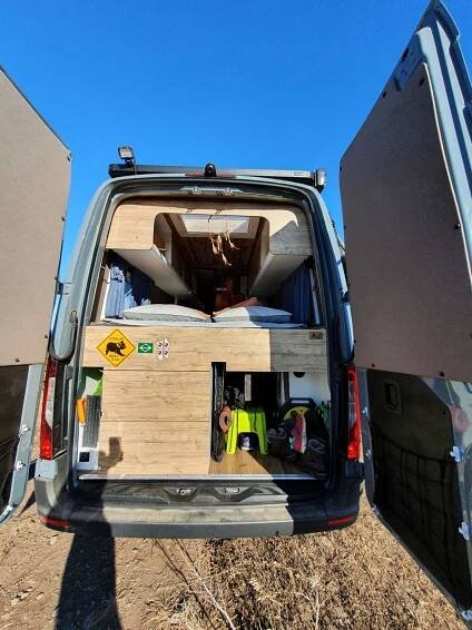 VESTAVBA MERCEDES SPRINTER L3H2 4×4 - VejnyWood