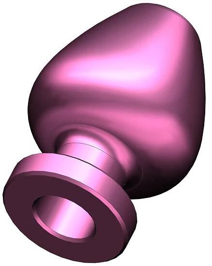 Anal plug - straw topper, 3d print file, stl files. Tropical straw, penis straws, digital stl file, digital downloads. Straw topper mold.