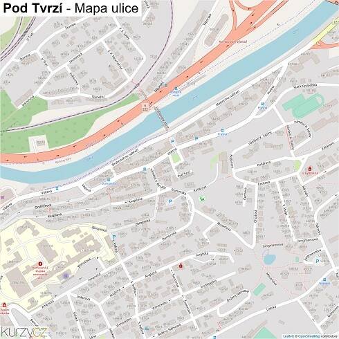 Pod Tvrzí - mapy | Kurzy.cz