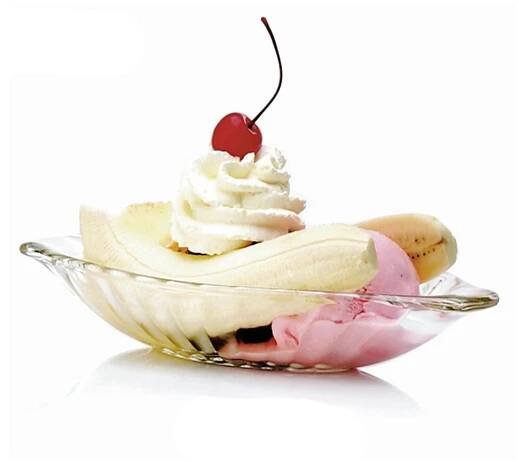 Sada 2 skleněných misek Premier Housewares Banana Split