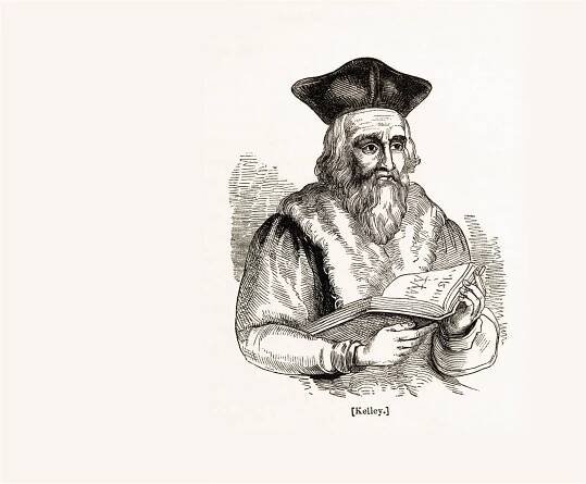 Zadlužený mág a šarlatán. Od narození Edwarda Kelleyho uplynulo 465 let
