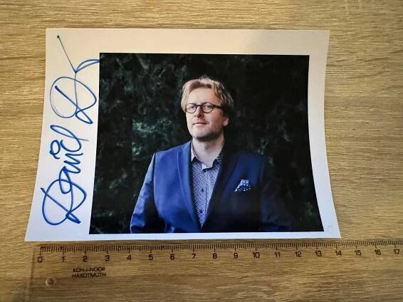 DAVID DRÁBEK ORIGINÁL AUTOGRAM A FOTO