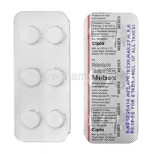 Mebendazole 100mg Online