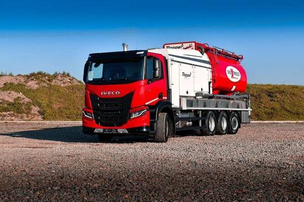 Speciál IVECO X-WAY pro přípravu krmní směsi dodala společnost AGROTEC Group