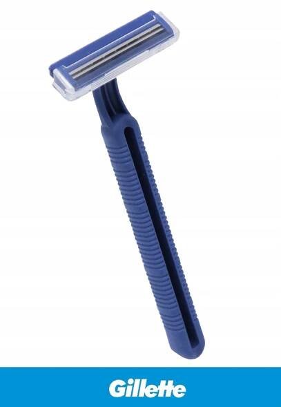 JEDNORAZOVÝ HOLIACI STROJČEK GILLETTE BLUE II S CHRÓMOVANÝMI ČEPEĽAMI - 20 KS Kód výrobcu 7702018466757