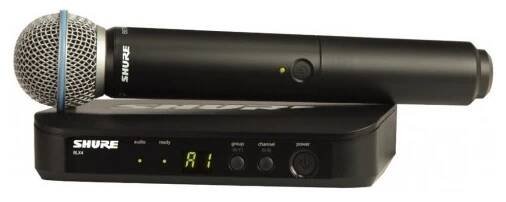 SHURE BLX24E/B58 – BEZDRÁTOVÝ SYSTÉM PRO RUKU