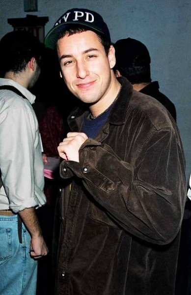 Adam Sandler during 1995 MTV Rock the Vote in Los Angeles, California, United States.