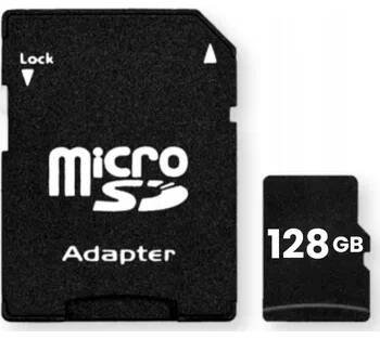 Paměťová karta MICROSD KARTA 128GB MICRO CL10 ADAPTÉR SD TF