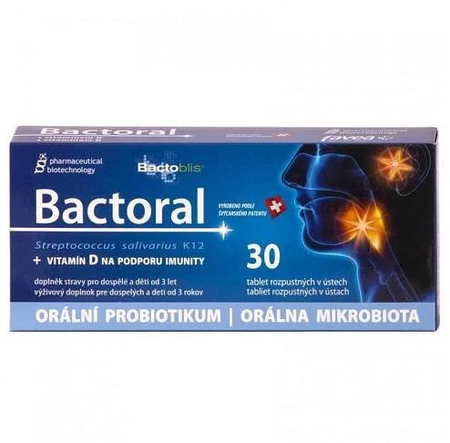 Favea Bactoral+Vitamín D tbl.30