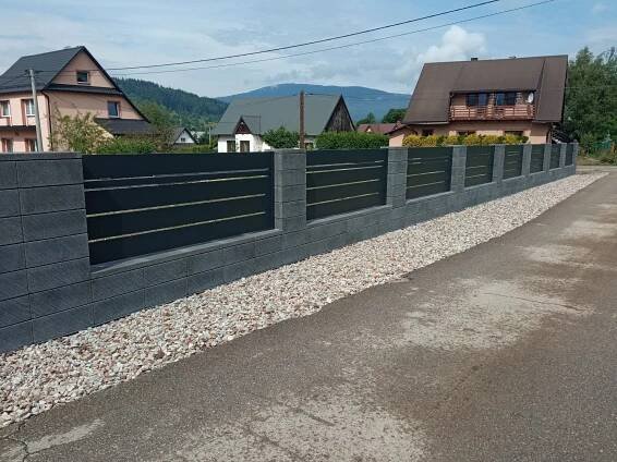 Hliníkový plot AG CONFIGURE - ALUgate výrobce hliníkových plotů