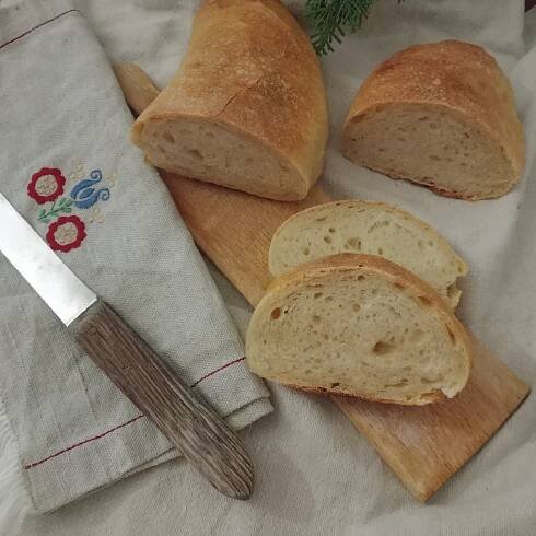 Talianska ciabatta kvásková 