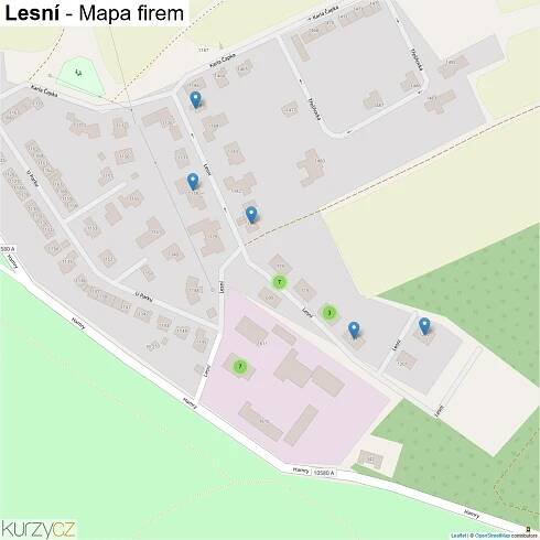 Lesní - mapy | Kurzy.cz