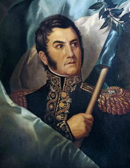 Jose de San Martin (1778-1850), General and Argentinean politician, Argentina, 19th century