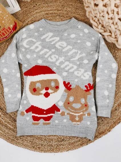 Vánoční dámský svetr Merry Christmas - Webmoda.cz