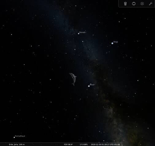depiction in Stellarium by Fabien Chéreau (since 2000 CE)