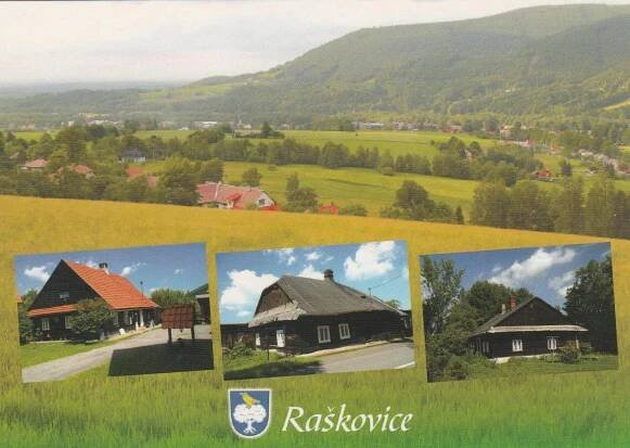 RAŠKOVICE  - Pohlednice místopis