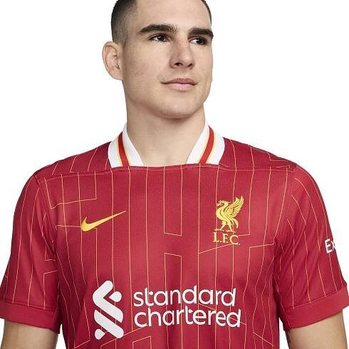 Pánský domácí fotbalový dres s krátkým rukávem Nike Liverpool FC Stadium 2024/25